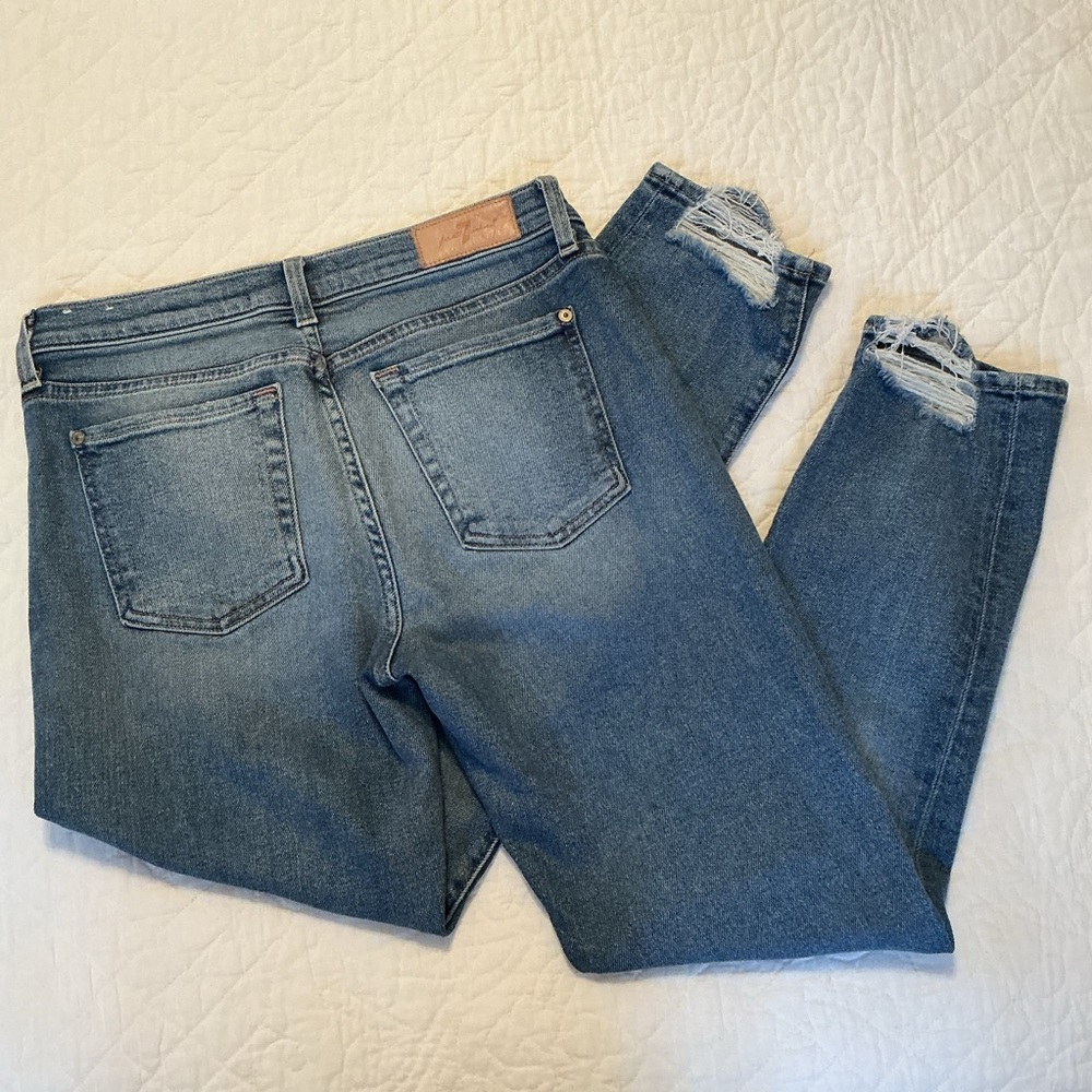 7 For All Mankind Luxe Vintage Roxanne Ankle Jeans Size 28